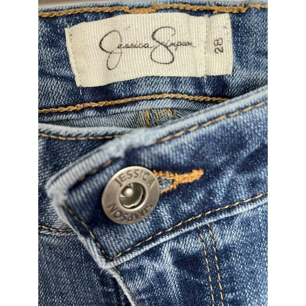 Jessica Simpson Kiss Me Super Skinny Jeans Size 28 - Picture 5 of 6